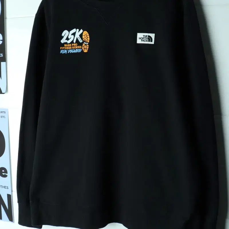 (XL-2XL) 노스페이스 맨투맨 티셔츠 USA 빅로고-H40402