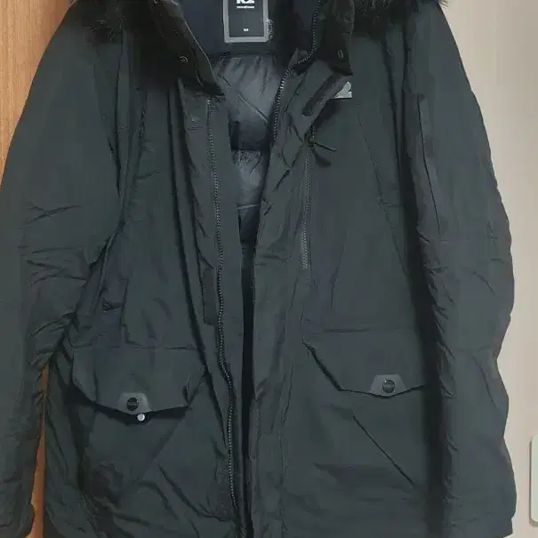 K2 고스트 롱 구스다운 헤비 패딩 자켓 블랙 (105)