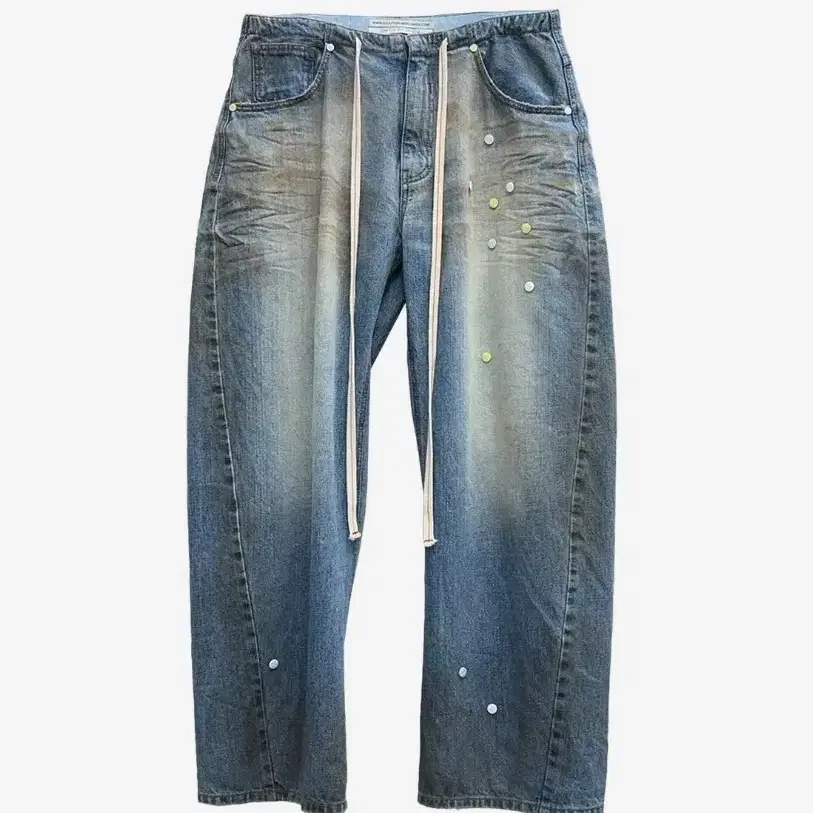 스컬프터 Pill Denim Pants Light Blue m,(m~l)
