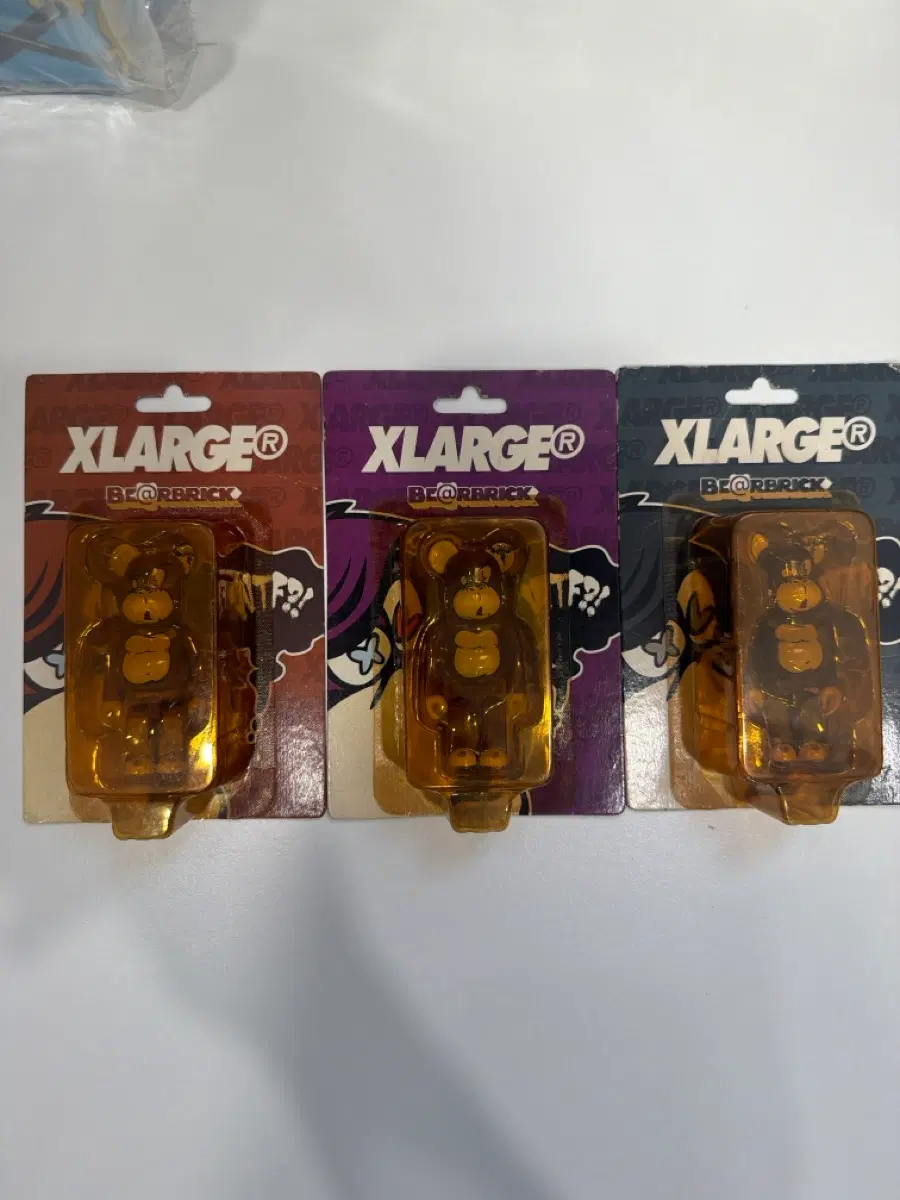 베어브릭 XLARGE 블리스터 3종 세트