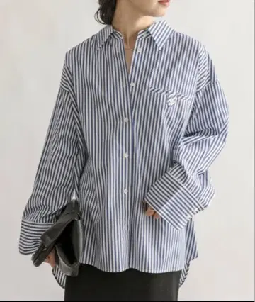 RIVE DROITE 스트라이프 셔츠 긴팔