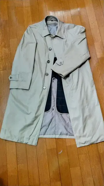 온워드 카시야마 FLYING CROSS 탈착식 이너 포함 스텐카라 코트