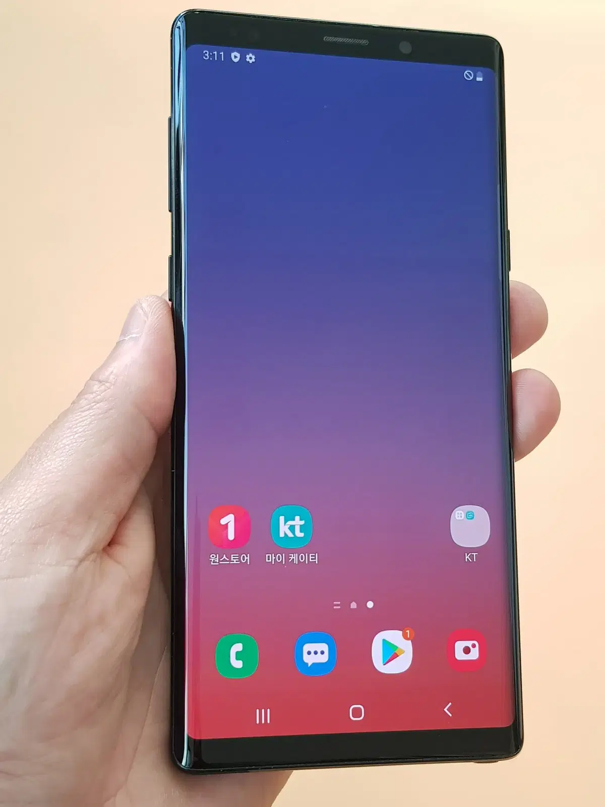 갤럭시노트9 128G 블랙(N960) 판매합니다