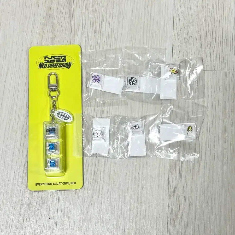 엔시티 10주년 전시회 엔시티위시 키캡 6종 + 키캡 본체