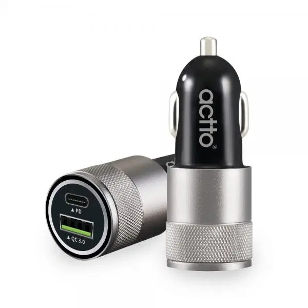 27W PD QC3.0 듀얼포트 고속 차량용 충전기