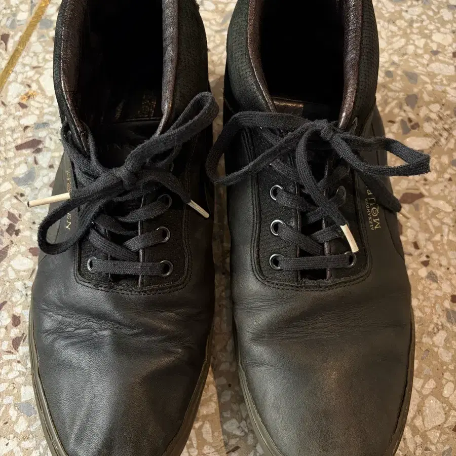 Puma X Mcqueen leather shoes