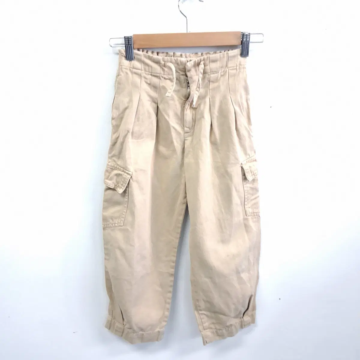 ZARA 카키 카고 팬츠 8 (128cm)