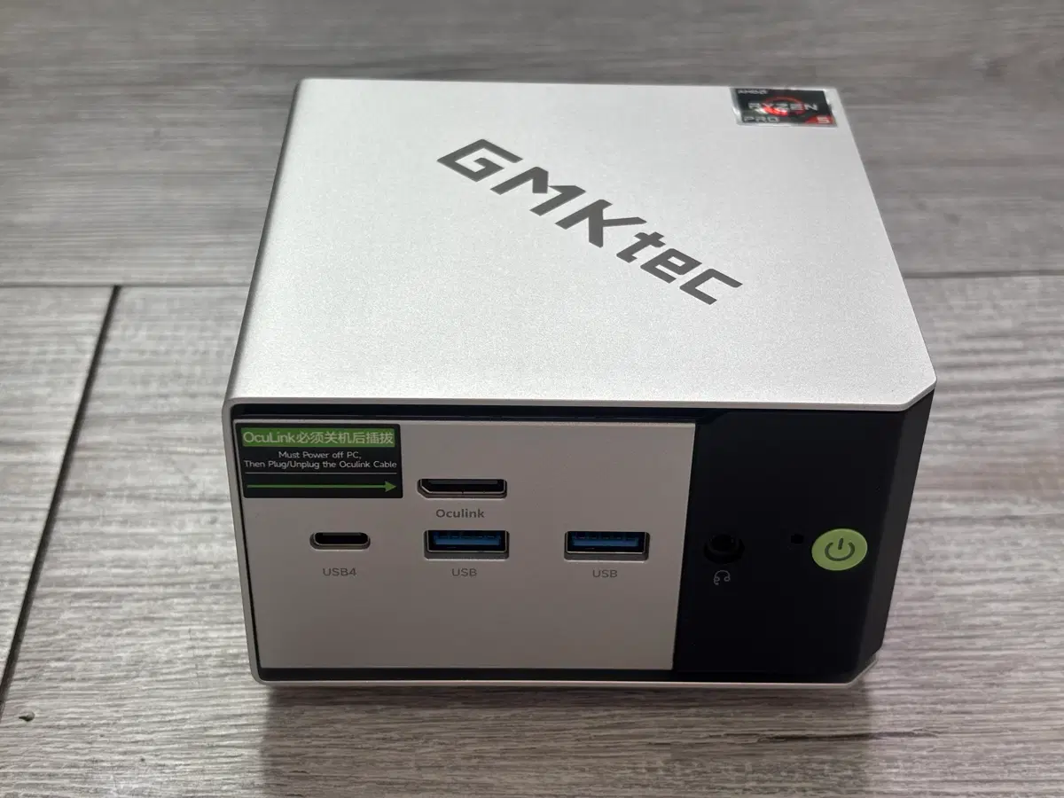 GMKtec M8 미니PC 라이젠 6650H 16GB RAM