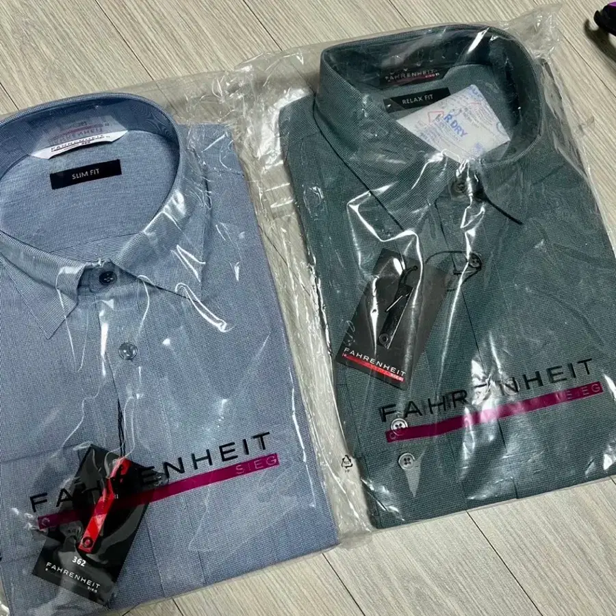 2장 새제품 지이크 파렌하이트 에센셜 남성 정장셔츠