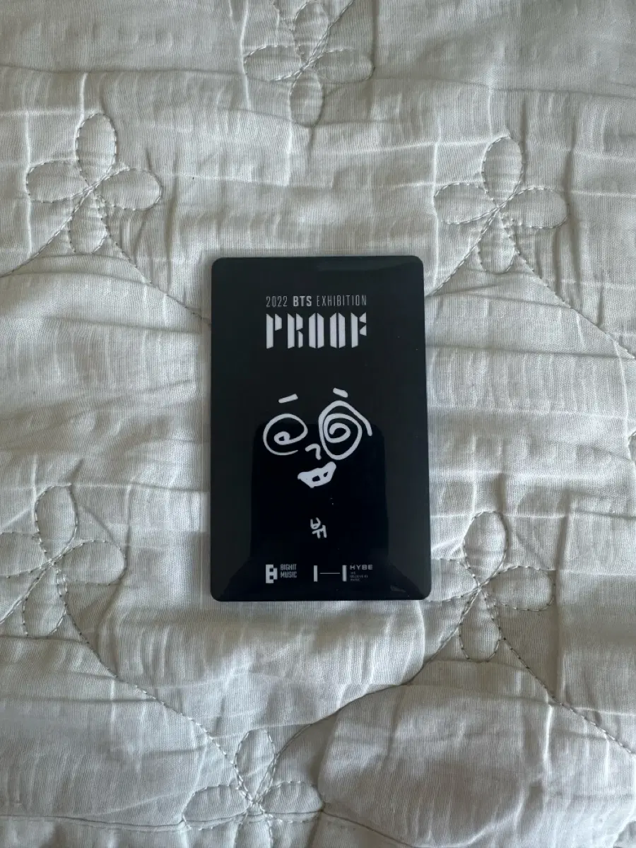 방탄 프루프 proof 전시회 입장포카 뷔 태형