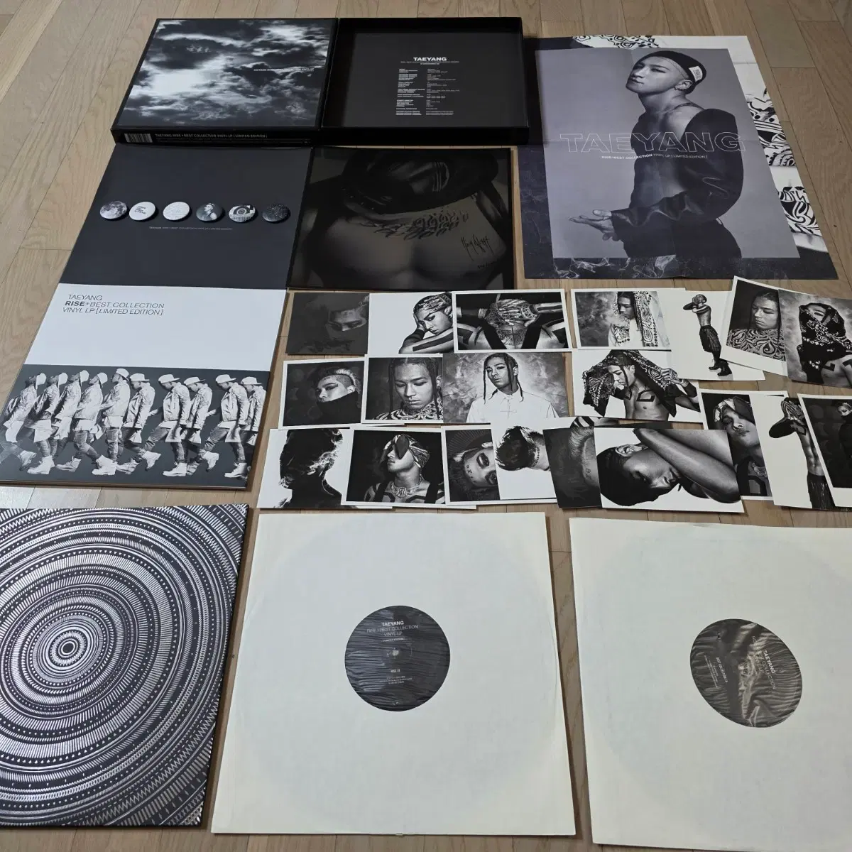 빅뱅 태양 RISE+베스트 컬렉션 한정반 2LP