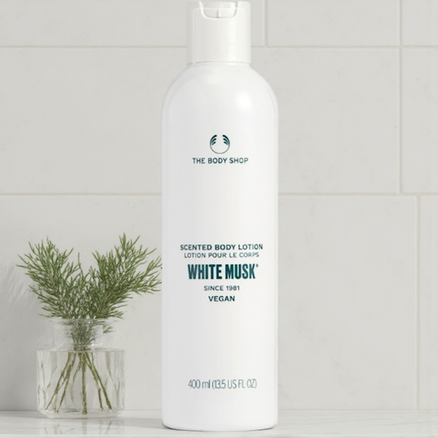 더바디샵 바디 로션 화이트머스크 400ml 1개