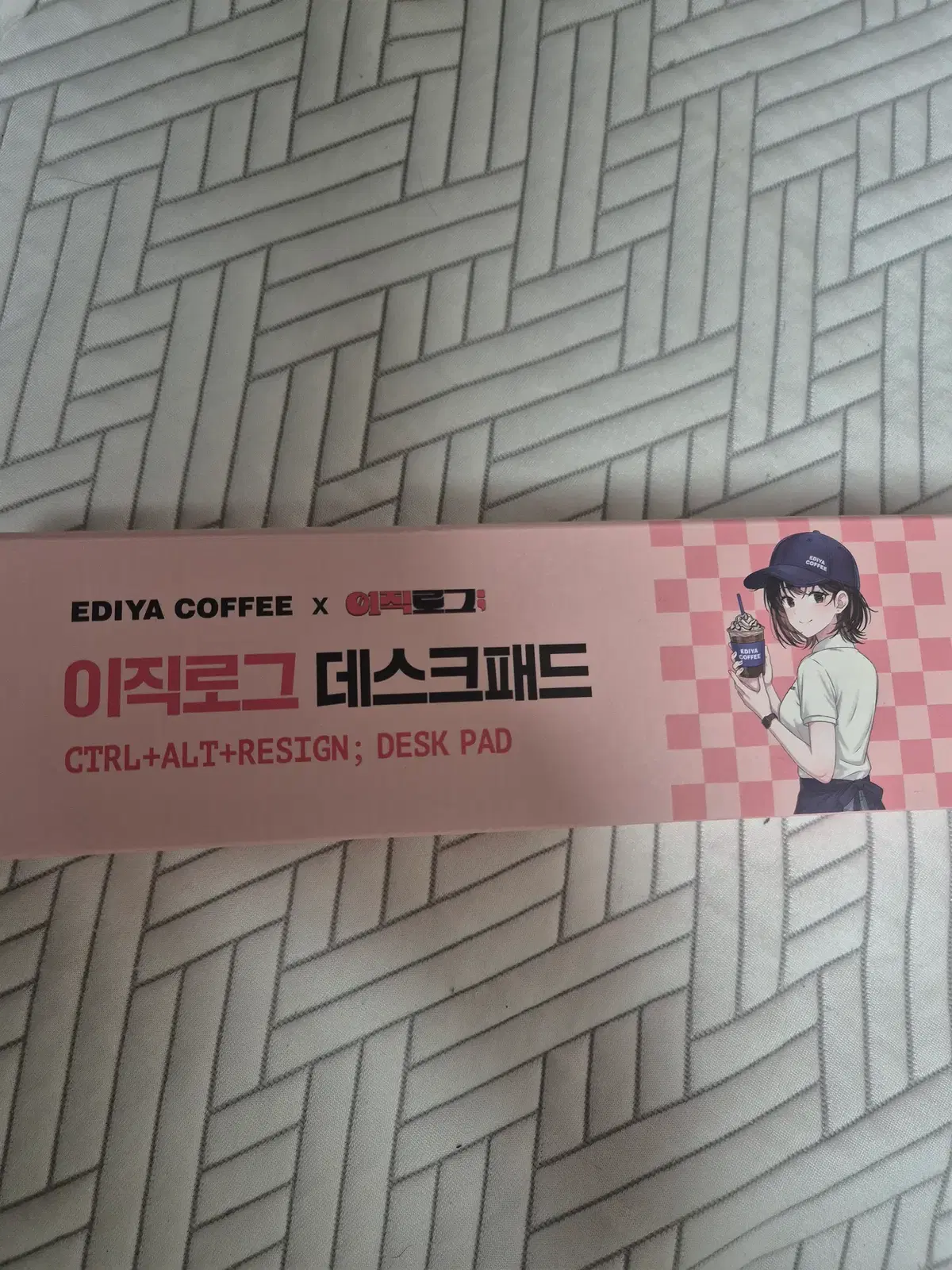 이직로그 이디야 데스크패드(응모 이벤트 상품)