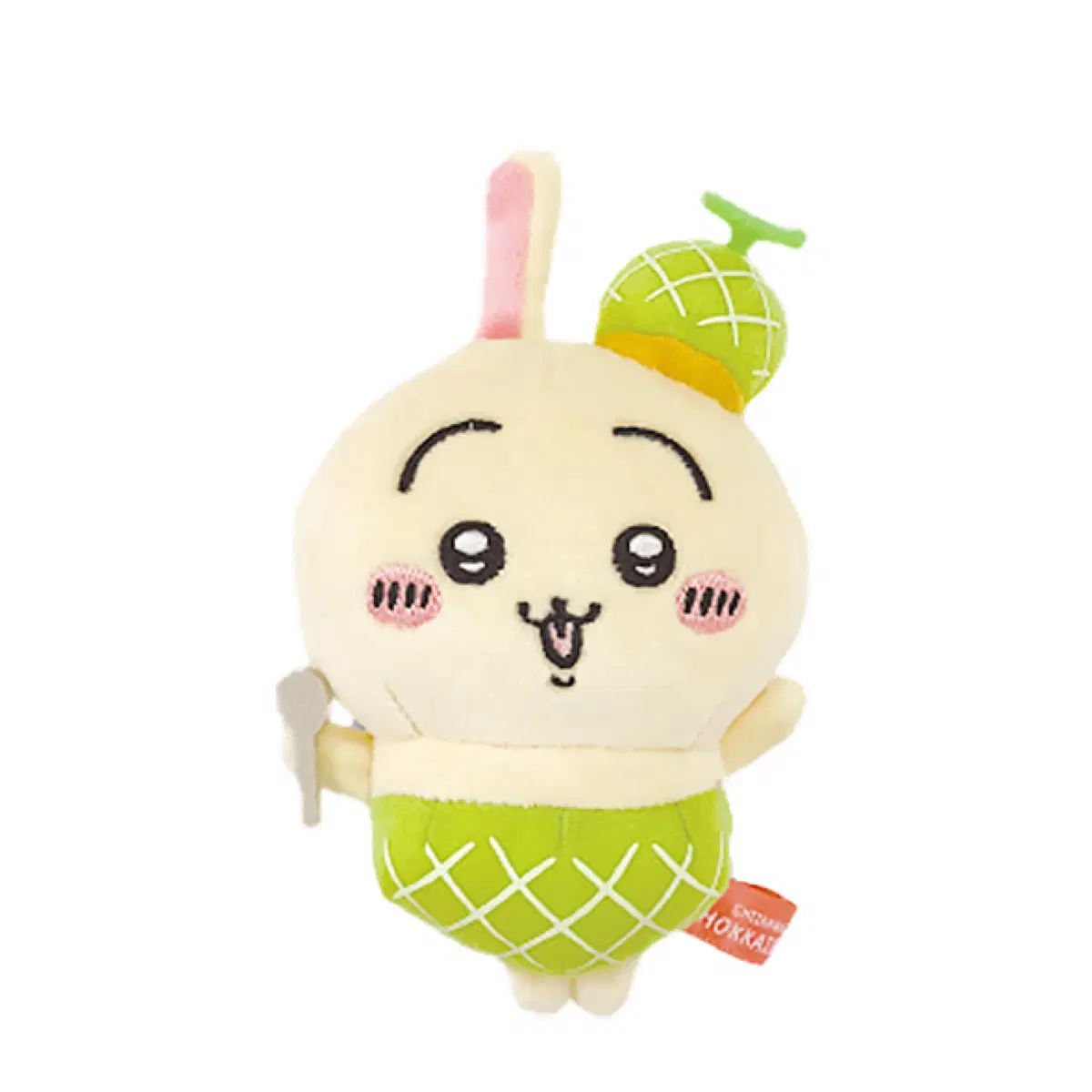 훗카이도 한정 멜론 우사기 키링 인형 메론빵
