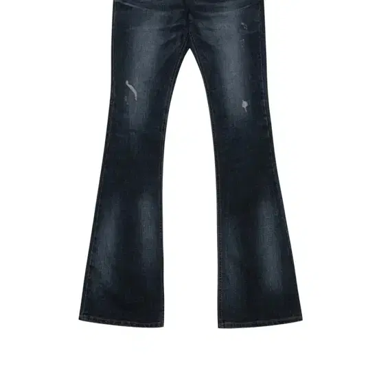 보헤미안서울 deep blue washing boots cut denim pants