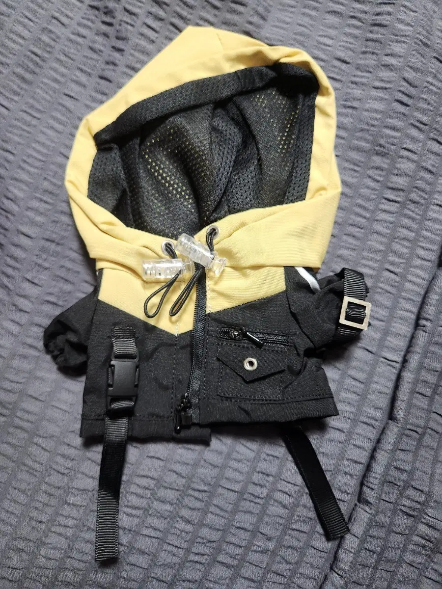 20cm 인형옷 바람막이 노랑