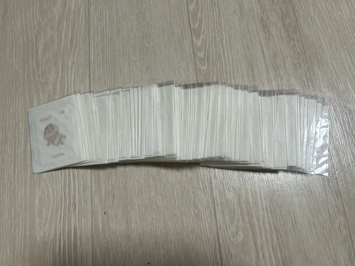 짱구 띠부씰 3탄 미개봉 76종