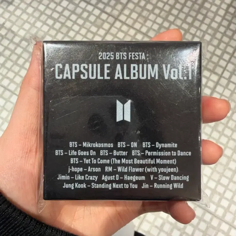 방탄 BTS 페스타 캡슐앨범 정국 골든