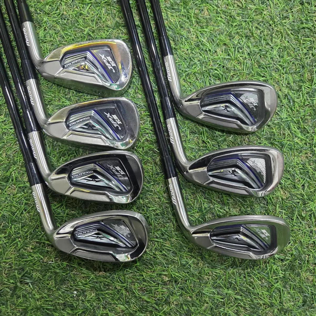 중고골프채 미즈노 JPX E3 남성용 그라파이트 중고 아이언세트