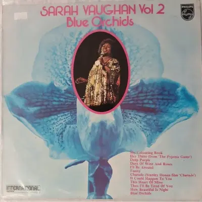 [수입중고LP]  Sarah Vaughan Vol 2 Blue Orchids