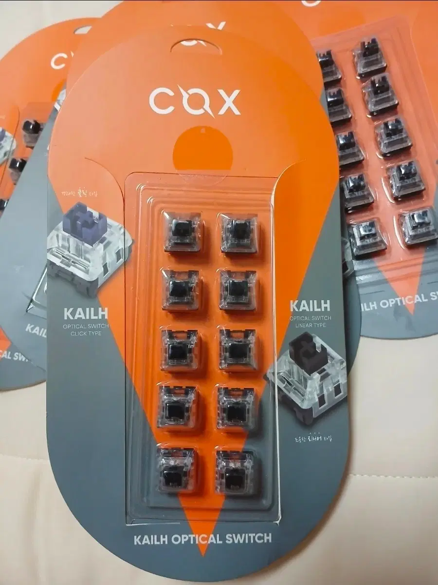 COX 카일 광축 스위치 리니어/클릭(새제품)90EA