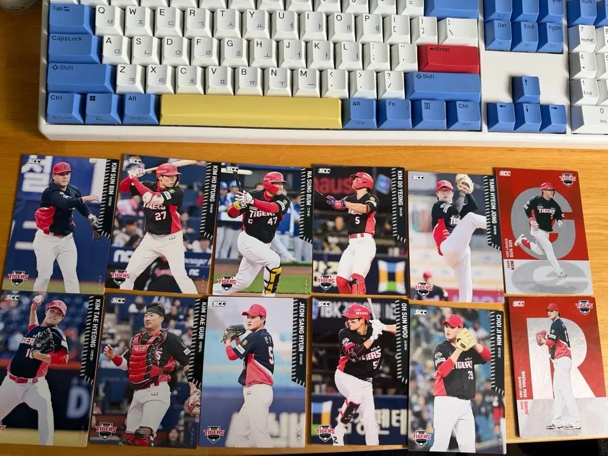 2026 KBO 오피셜 KIA 타이거즈 카드 일괄 판매합니다.