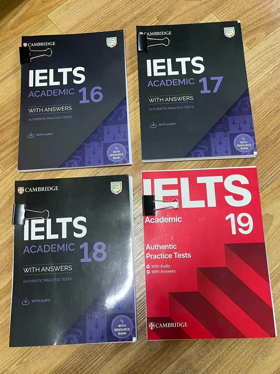 IELTS 아카데믹 16, 17, 18, 19