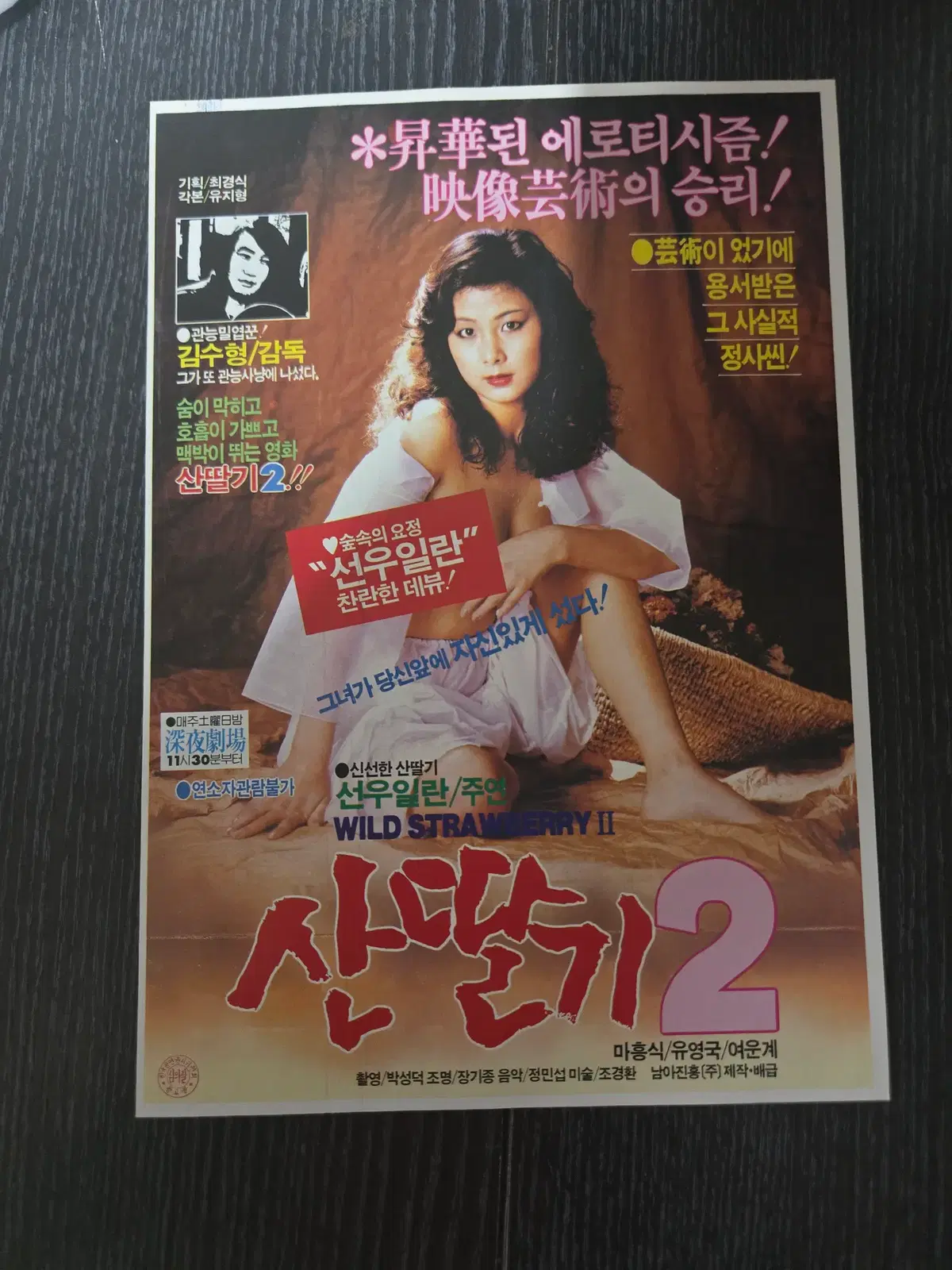 산딸기2 / 영화전단지/영화자료/고전희귀
