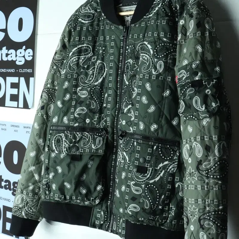 (M-XL) 리바이스 집업 바람막이 점퍼자켓 USA MA1-H40363