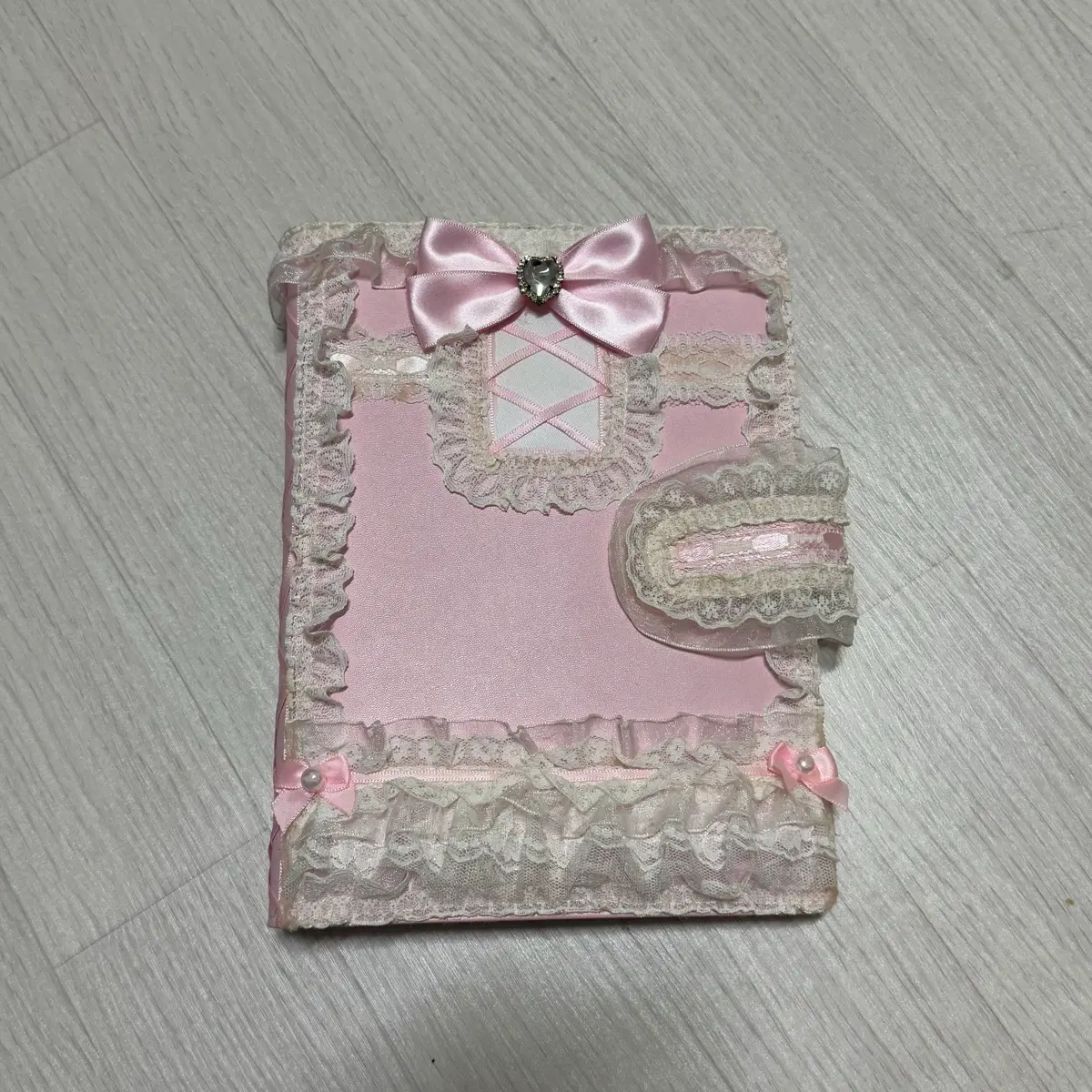 레이스 마카롱 바인더 다이어리 A5 포카