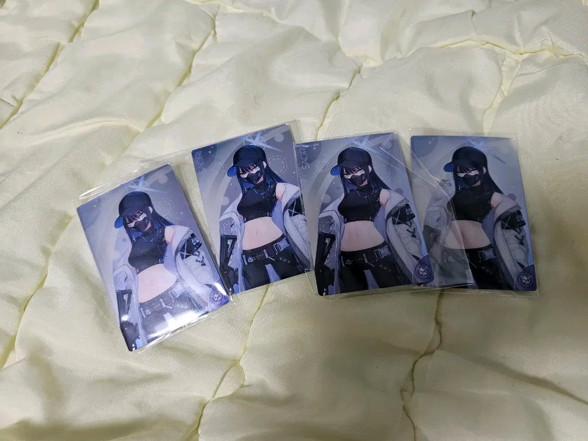 블루아카이브 사오리 웨하스 카드 일괄