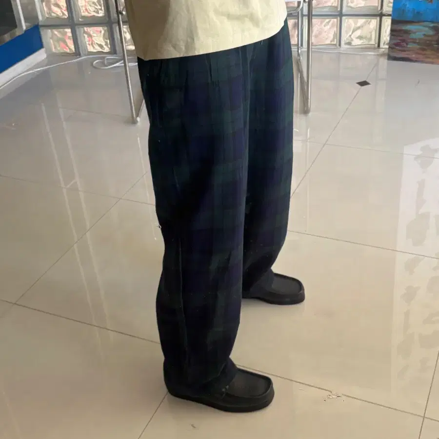 NIKO AND 니코 앤드 neru check easy pants