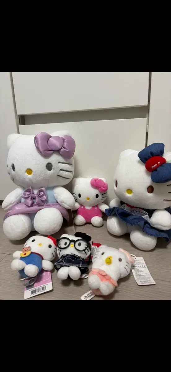 헬로키티 인형 세트