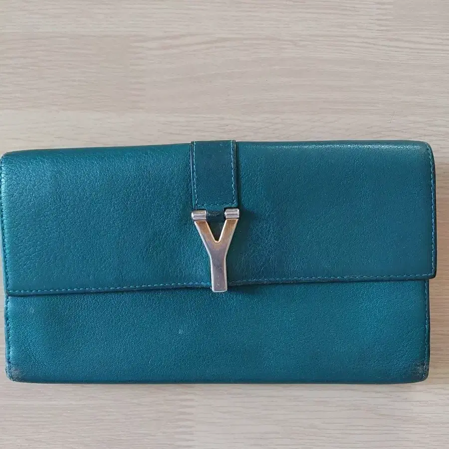 입생로랑 YSL 금장 장지갑