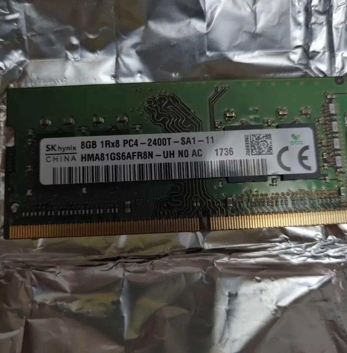 sk하이닉스 DDR4 8GB 노트북용ram