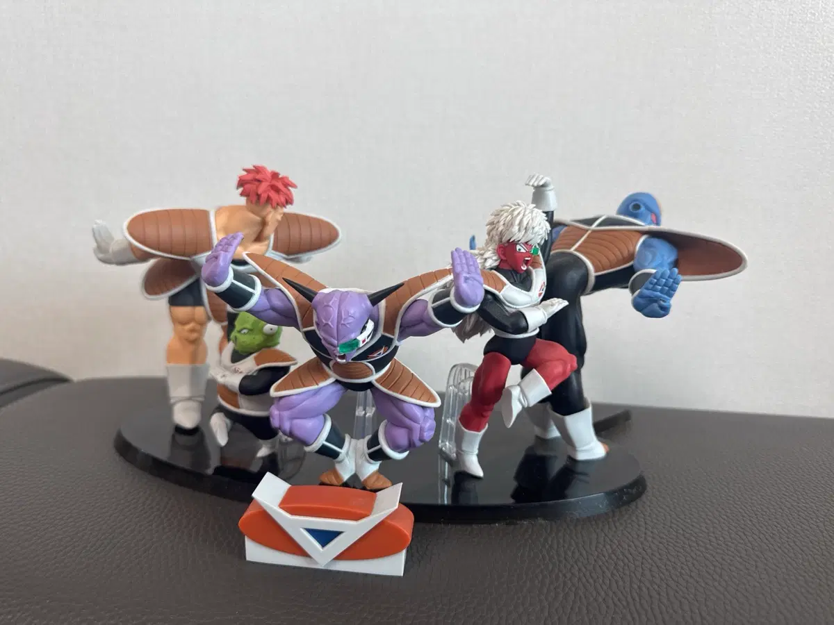 드래곤볼 Z 프리저군(Frieza Force) 캐릭터들 피규어 세트