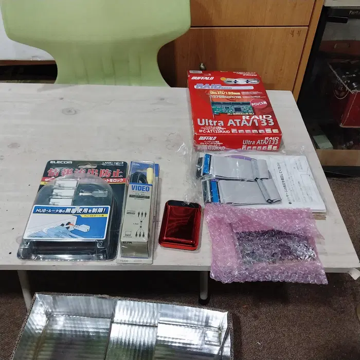미사용 일제 컴퓨터 부.용품 일괄