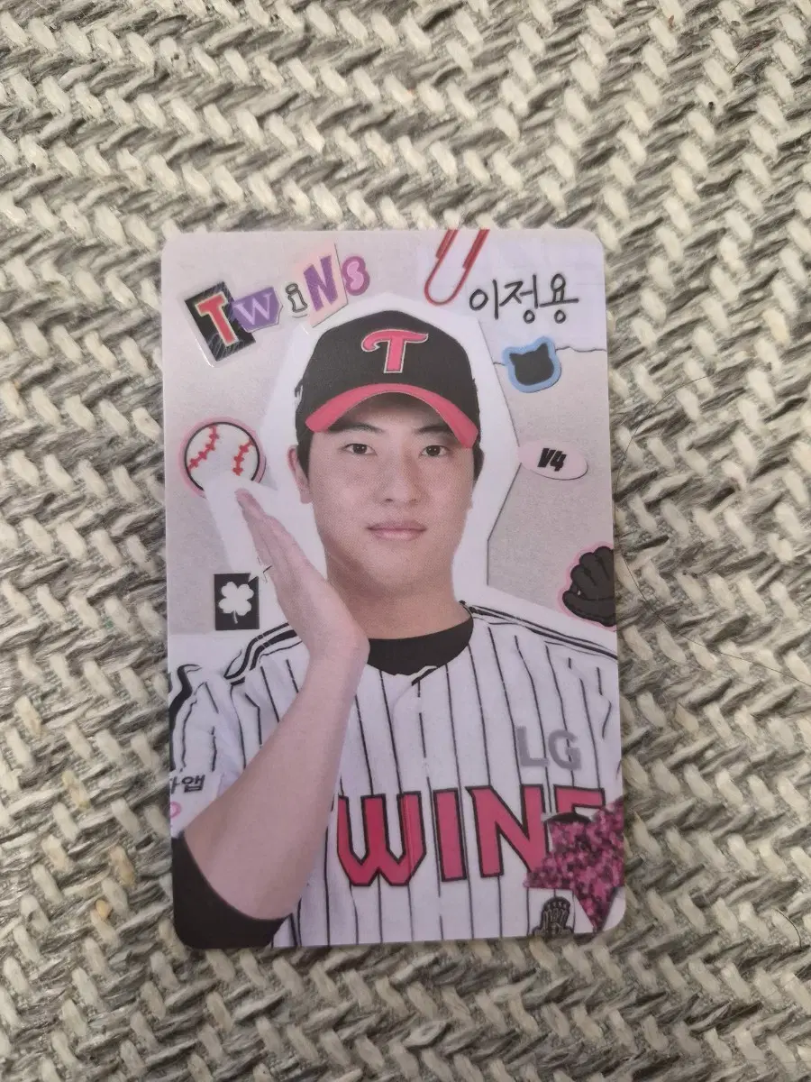 엘지트윈스 LG트윈스 포카 이정용