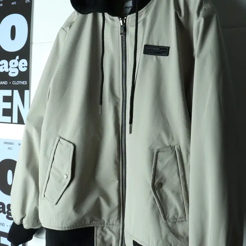 (L-XL) 레이피커스 집업 바람막이 점퍼자켓 항공 MA1-H40327