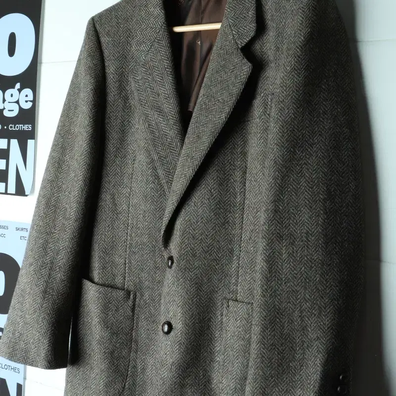 (L) 랑방 집업 바람막이 점퍼자켓 80s 년대 일본 울-H40329
