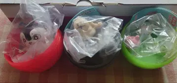 치이카와 인어섬의 비밀 데스크탑 피규어 3종 세트