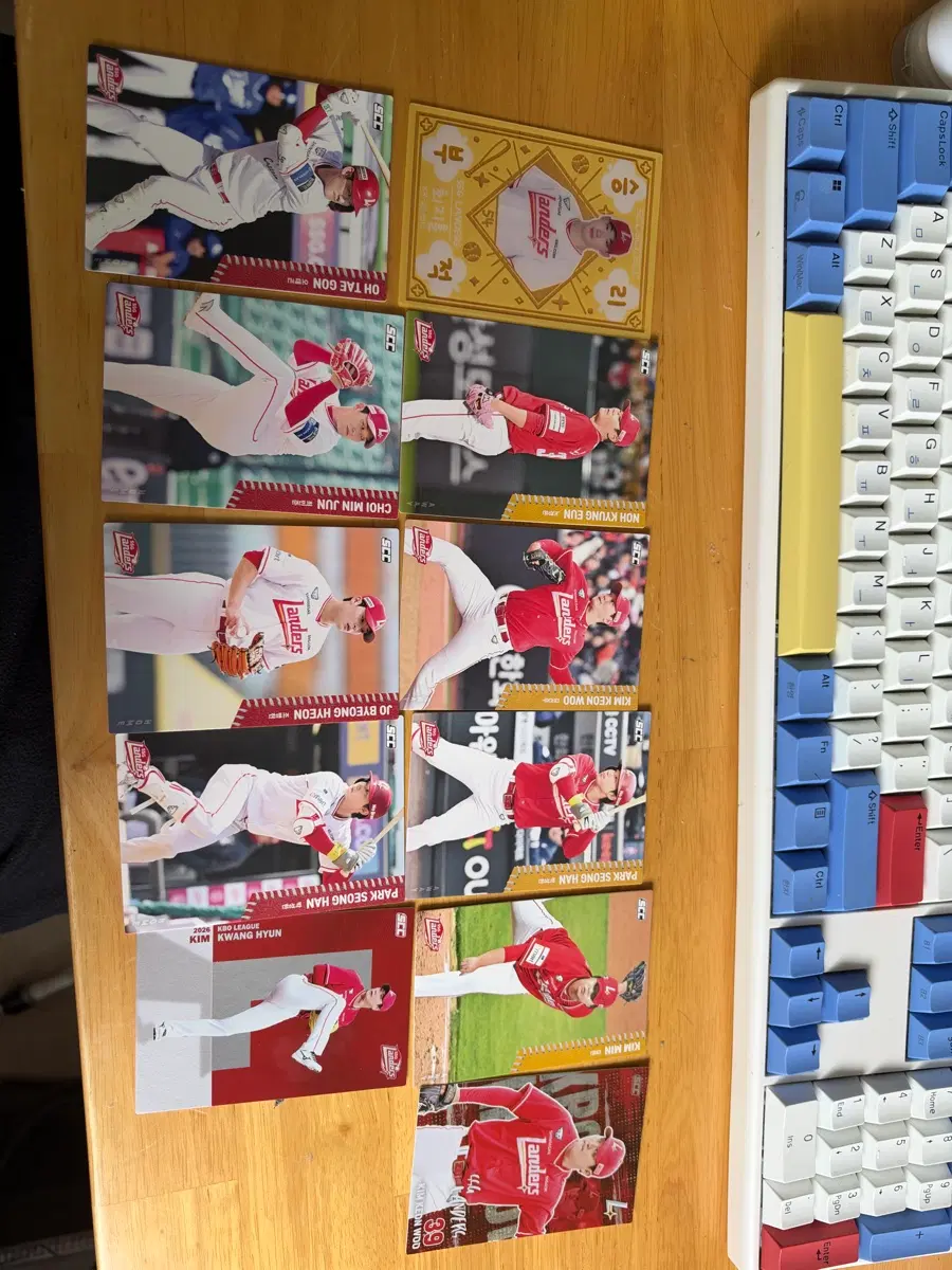 2026 KBO 오피셜 SSG 선수 카드 일괄 판매