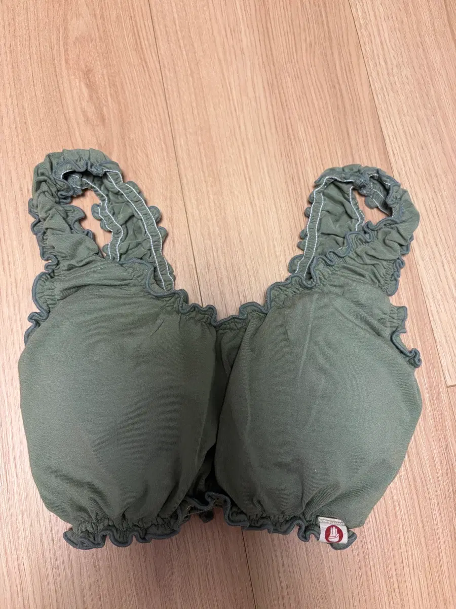 부디무드라 웨이브 브라탑 Wave bra top_Oil Green xs