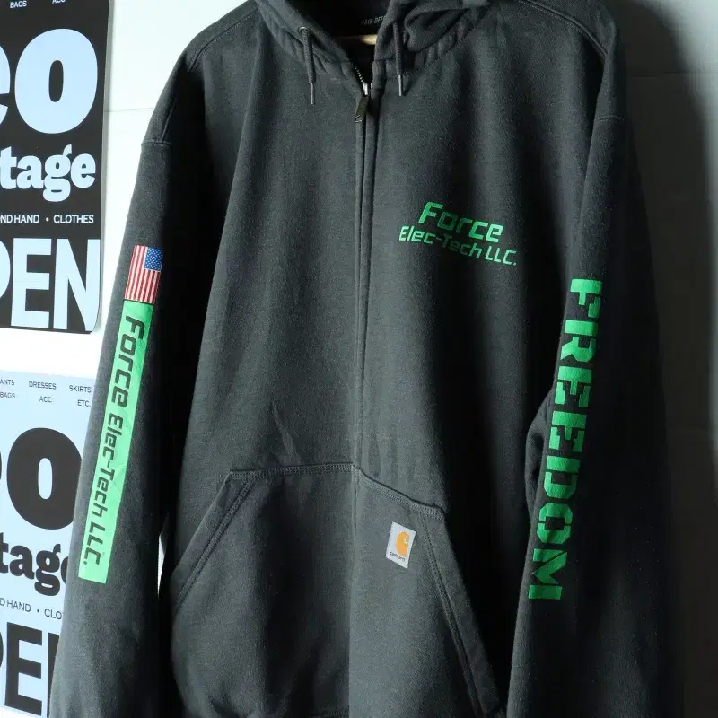 (2XL-4XL) 칼하트 후드집업 USA 리얼워크 성종기-H40359