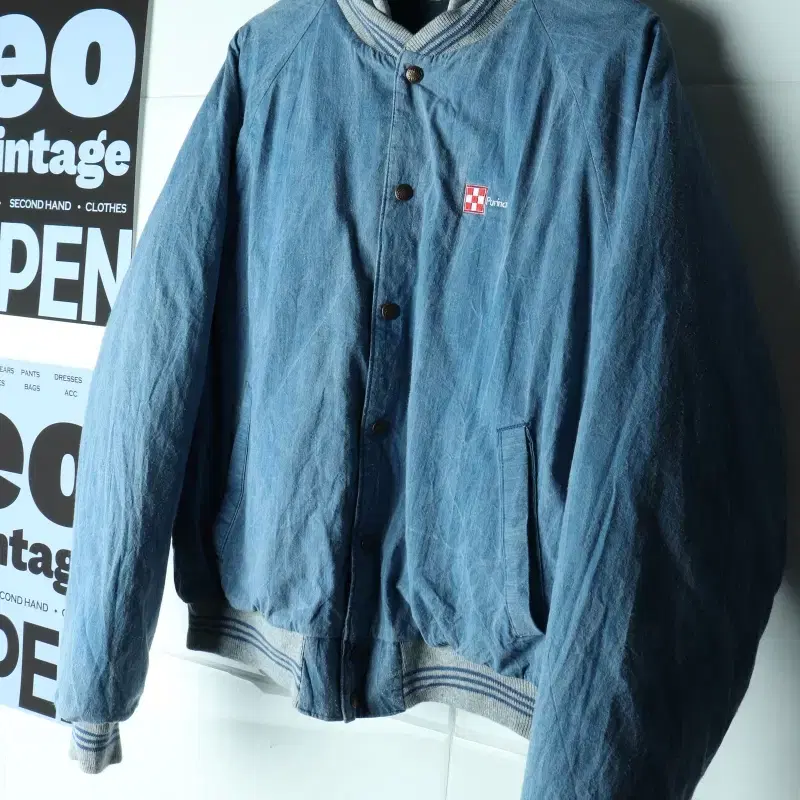 (L-2XL) 킹루이 집업 바람막이 점퍼자켓 80S 년대-H40364