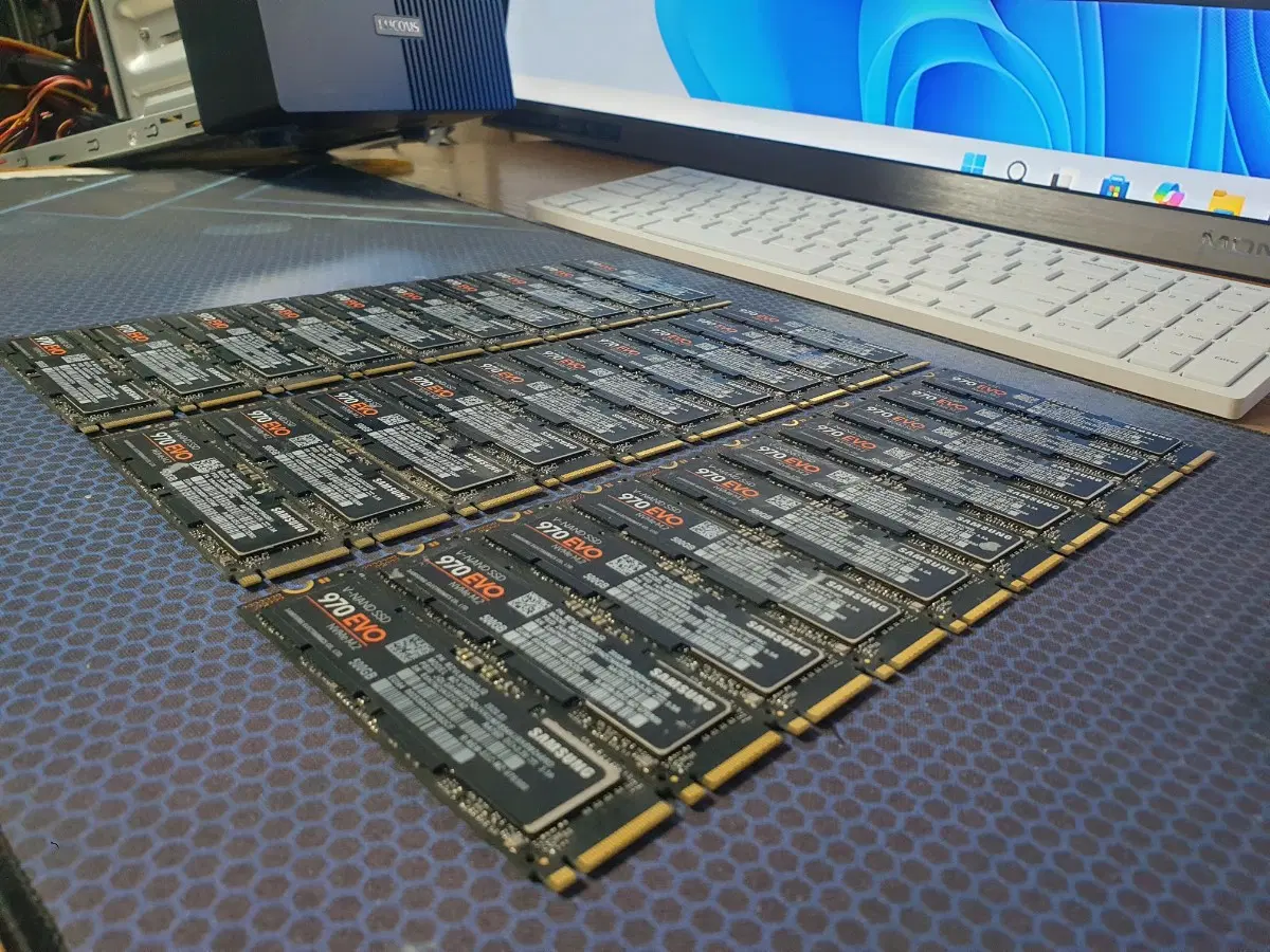 삼성 ssd 970 evo nvme 500g 30개 상태 A급 제품