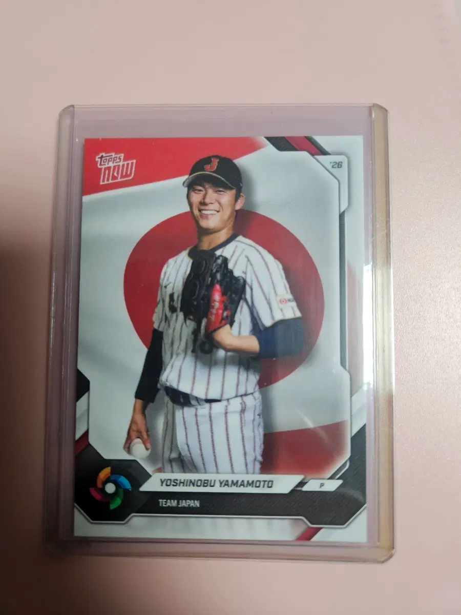 야마모토 2026 Topps Now 일본 대표팀