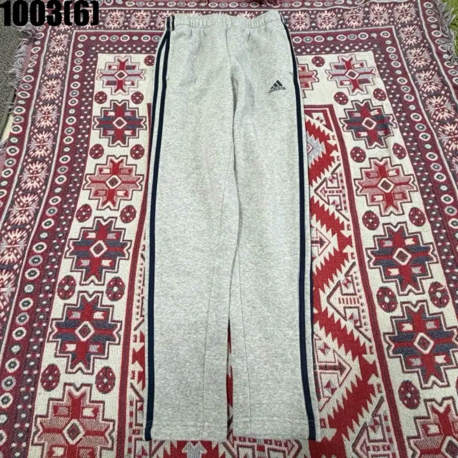 아디다스 삼선 트레이닝 바지 그레이 95 1003