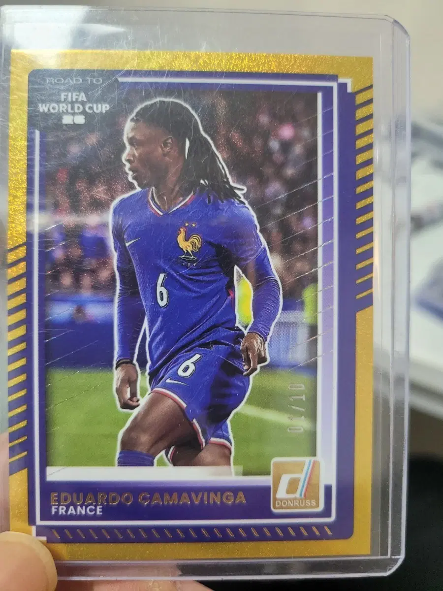 도니러스 에두아르도 카마빙가 프랑스 축구 카드 10한정