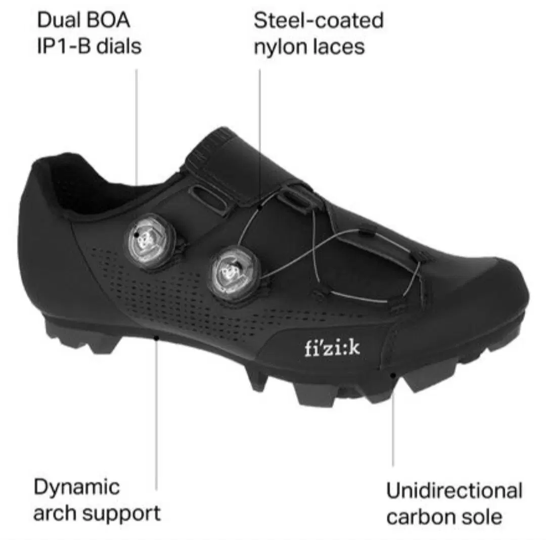 fizik 피직 인피니토 X1 최상급 카본 MTB 클릿슈즈/시마노 XT 클릿페달
